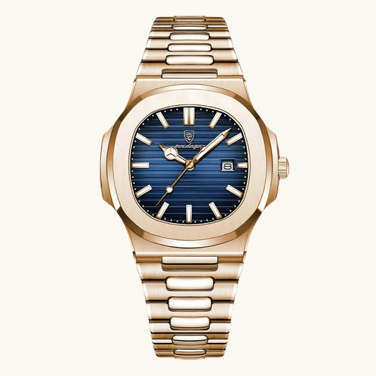 Lorance™ Nautilus 40mm - Or & Océan / Édition Limitée